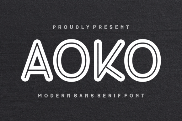 Aoko Font: The Bold Typeface That Elevates Your Campaigns
