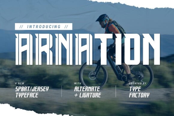 Arnation: A Bold, Decorative Typeface for Creative Projects