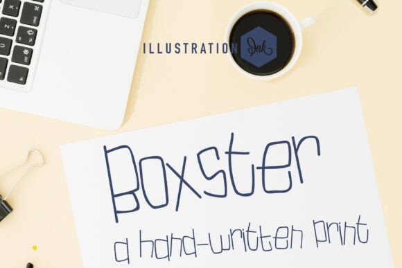 Boxster Font: A Hand-Crafted Typeface for Editorial Elegance