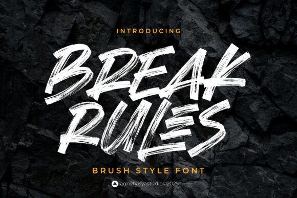 Break Rules Font: A Bold Typeface for Branding with Flair
