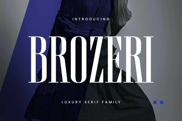 Brozeri Regular: A Typeface That Elevates Brand Identity