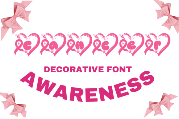 Cancer Awareness Font: A Heartfelt Typeface for Editorial Design