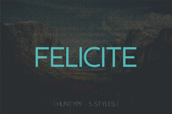 Felicite: A Modern Sans Serif Font for Editorial Design