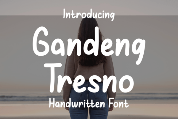 Gandeng Tresno: A Handwritten Font That Elevates Editorial Design