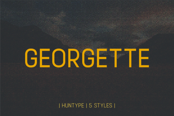 Georgette Font: A Modern Typeface for Craft and Commerce