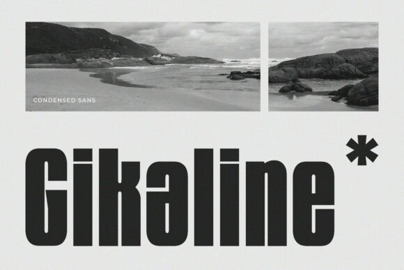 Gikaline Font: A Bold Typeface for Modern Branding Projects
