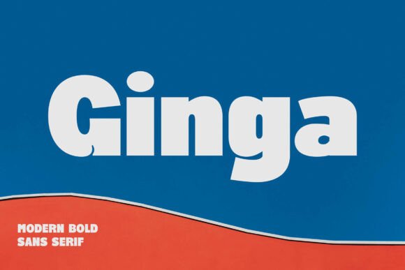 Ginga: A Font That Feels Like a Fresh Design Breeze