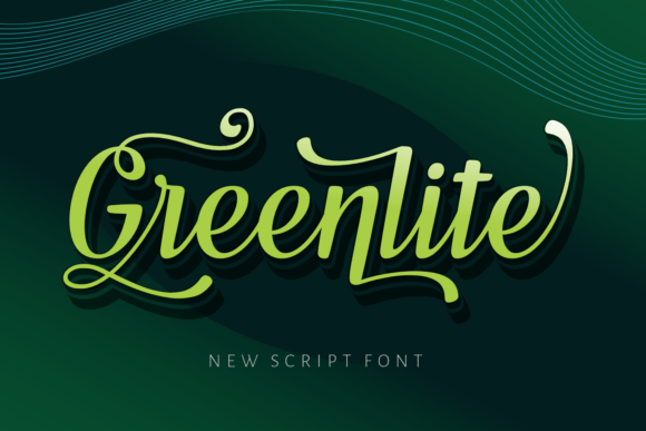 Greenlite Font Review: A Bold Script with Organic Flair
