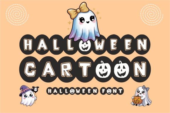 Halloween Cartoon Font: A Playful Typeface for Seasonal Creations