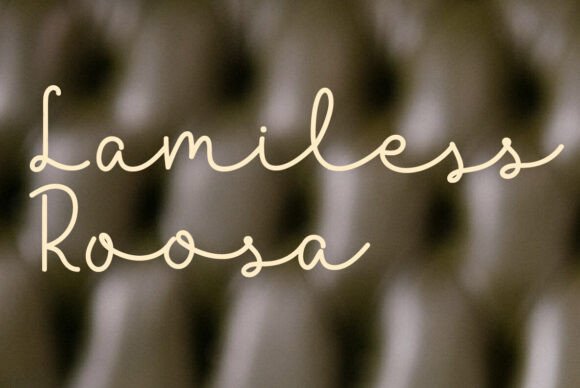 Lamiles Rosa: A Handwritten Font That Elevates Your Brand