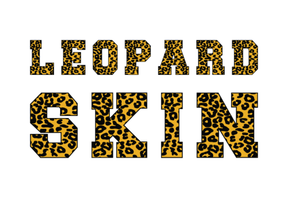 Leopard Skin Typeface: A Bold Choice for Editorial Design