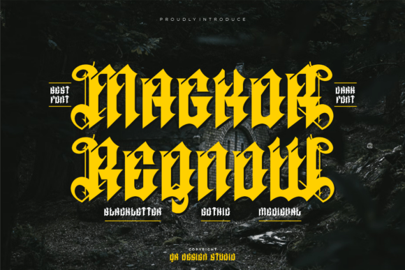 Magkor Reqnow: A Bold Font That Elevates Your Brand