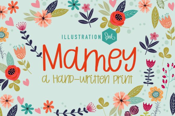 Mamey: A Whimsical Script Font for Editorial Design