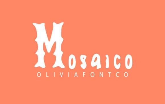 Mosaico Typeface: A Playful Bold Font for Creative Branding