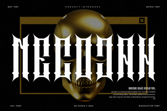 Necojah: A Bold Typeface for Memorable Branding