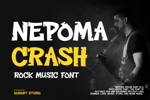 Nepoma Crash: A Bold Font for a Strong Brand Identity