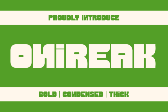 Onireak Font: A Bold Choice for Modern Web Typography