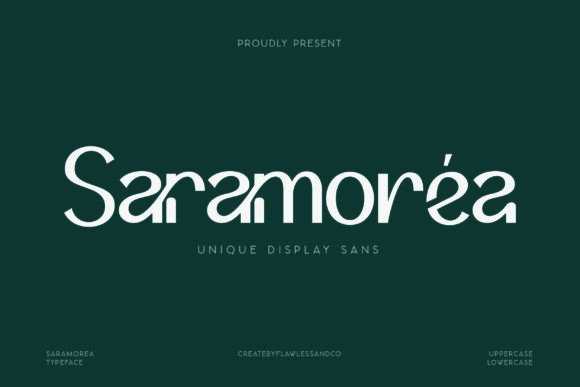 Saramorea: A Typeface That Elevates Your Brand Message