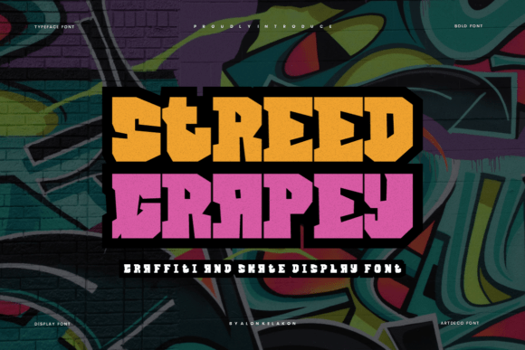 Streed Grapey: A Bold Font for Digital Brand Energy