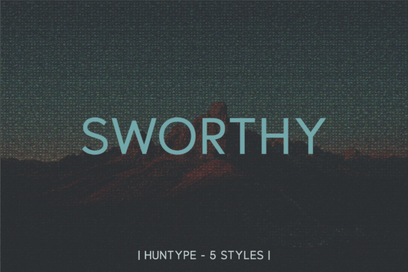 Sworthy Font: A Modern Typeface for Memorable Marketing