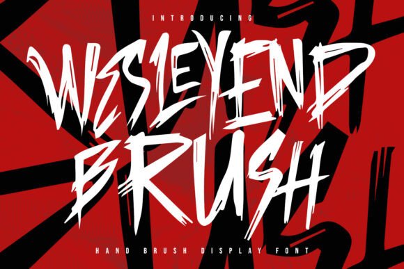 Wesleyend Font: A Bold Typeface for Powerful Editorial Design