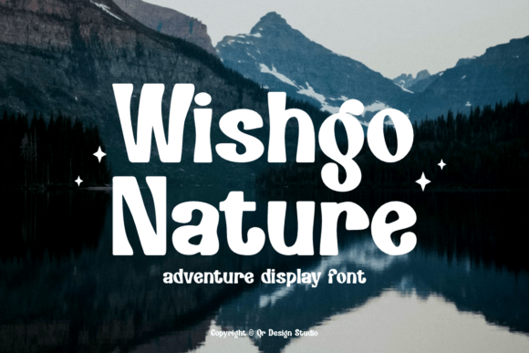 Wishgo Nature Typeface for Editorial Design