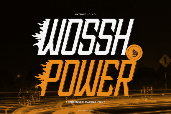 Wossh Power: A Bold Typeface for Your Brand’s Big Moment