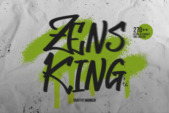 Zens King Font: A Bold Typeface for Urban Branding